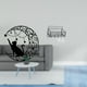 thumbnail image 2 of Escultura de pared de metal negro místico para amantes de los gatos, regalo único de decoración de pared de gato de metal, escultura de pared de gato, 2 of 8