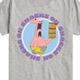 thumbnail image 3 of SpongeBob SquarePants - Patrick Snacks On Snacks - Toddler & Youth Short Sleeve Graphic T-Shirt, 3 of 6