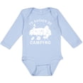 thumbnail image 3 of Inktastic I'd Rather Be Camping Boys or Girls Long Sleeve Baby Bodysuit, 3 of 5