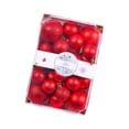 thumbnail image 2 of Adornos Navideños Strade Fareast Limited 26 Piezas Bolas Irrompibles Rojo, 2 of 8