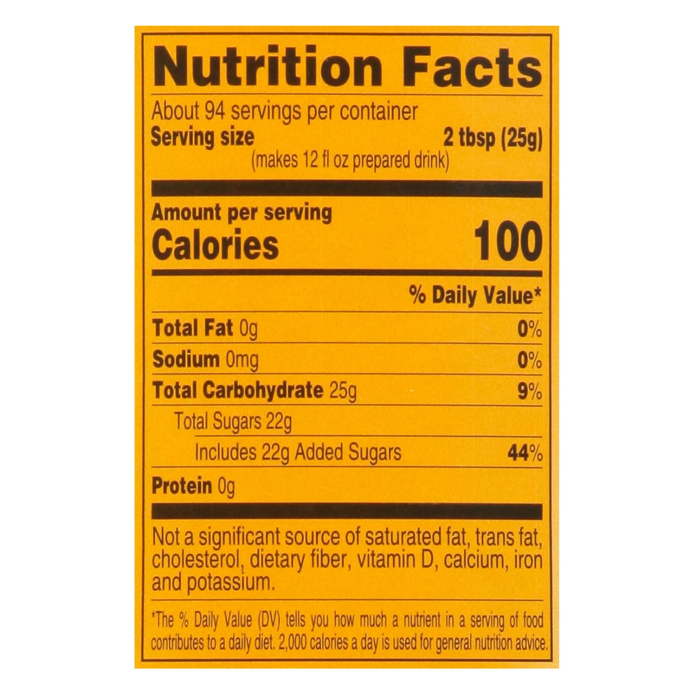 4C Lemon Iced Tea Mix, 82.6oz
