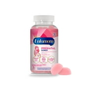 Enfamom Prenatal Gummy Vitamins, Omega-3 DHA + Folate + Calcium Supplement for Pregnant and Lactating Women from Enfamil, 75 Gummies
