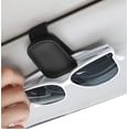 thumbnail image 3 of Soportes para gafas de sol para visera de coche - Gafas de cuero magnéticas E, 3 of 5