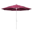 thumbnail image 1 of California Umbrella 11 ft. Fiberglass Double Vent Sunbrella Tilt Market Umbrella, 1 of 11