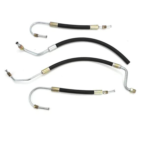 ​​Complete Power Steering Pressure & Return Hose Line Kit Compatible with 1963-1979 Chevrolet Corvette C2 C3 Small Block V8 Models​​
