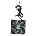 thumbnail image 6 of 1pc Fan With Stepless Speed Regulation 5V USB Router Cooling Fan Stepless Speed Regulation Silent High Speed Fan Tools Fittings, 6 of 6