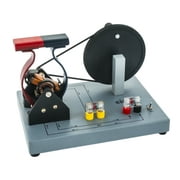 Angle View: Eisco Labs Demonstration Motor Generator Activity Model (AC/DC) - Hand Powered