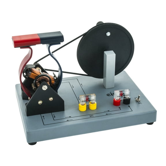 Eisco Labs Demonstration Motor Generator Activity Model (AC/DC) - Hand Powered
