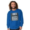 thumbnail image 5 of Full Of Awesome Floppy Disk 90s Retro Sweatshirt for Men or Women Brisco Brands X, 5 of 6