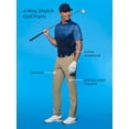 thumbnail image 6 of Ben Hogan Men's and Big Men's Flex 4-Way Stretch Golf Pants with Active Waistband, Sizes 29-50, 6 of 7