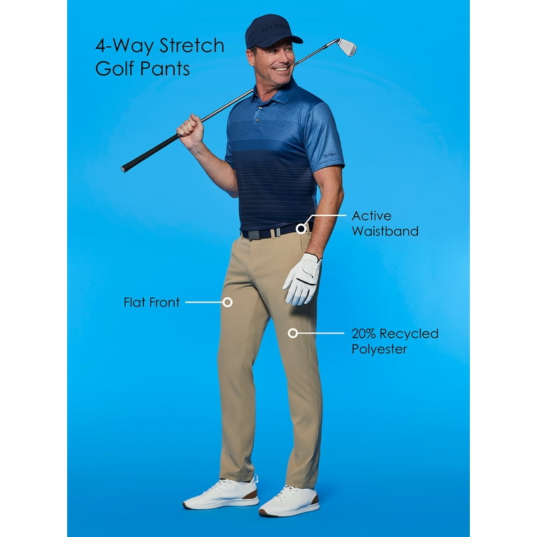 Ben Hogan Men's and Big Men's Flex 4-Way Stretch Golf Pants