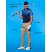 Ben Hogan Mens and Big Mens Flex 4-Way Stretch Golf Pants with Active Waistband, Sizes 28-50