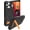 Flood Black, variant on ZAGG Sedona Snap Case with Kickstand for iPhone 17 Pro Max - Green Sea Kelp Drop Protection (13ft/4m) Multi-Layer Protection with Camera Button MagSafe Phone Case with Impact-Absorbing Bumpers