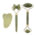 thumbnail image 2 of Set de ador de Jade Natural Sunnimix 3 Piezas Rodillo de Único y Doble Cabezal, 2 of 8