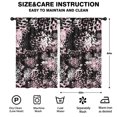 thumbnail image 2 of Blackout Kids Curtains,Black and Pink Of Leopard Print Childrens Insulated Curtains Set Of 2,Bedroom Essentials,Toddler Room Decor 52"x84", 2 of 5