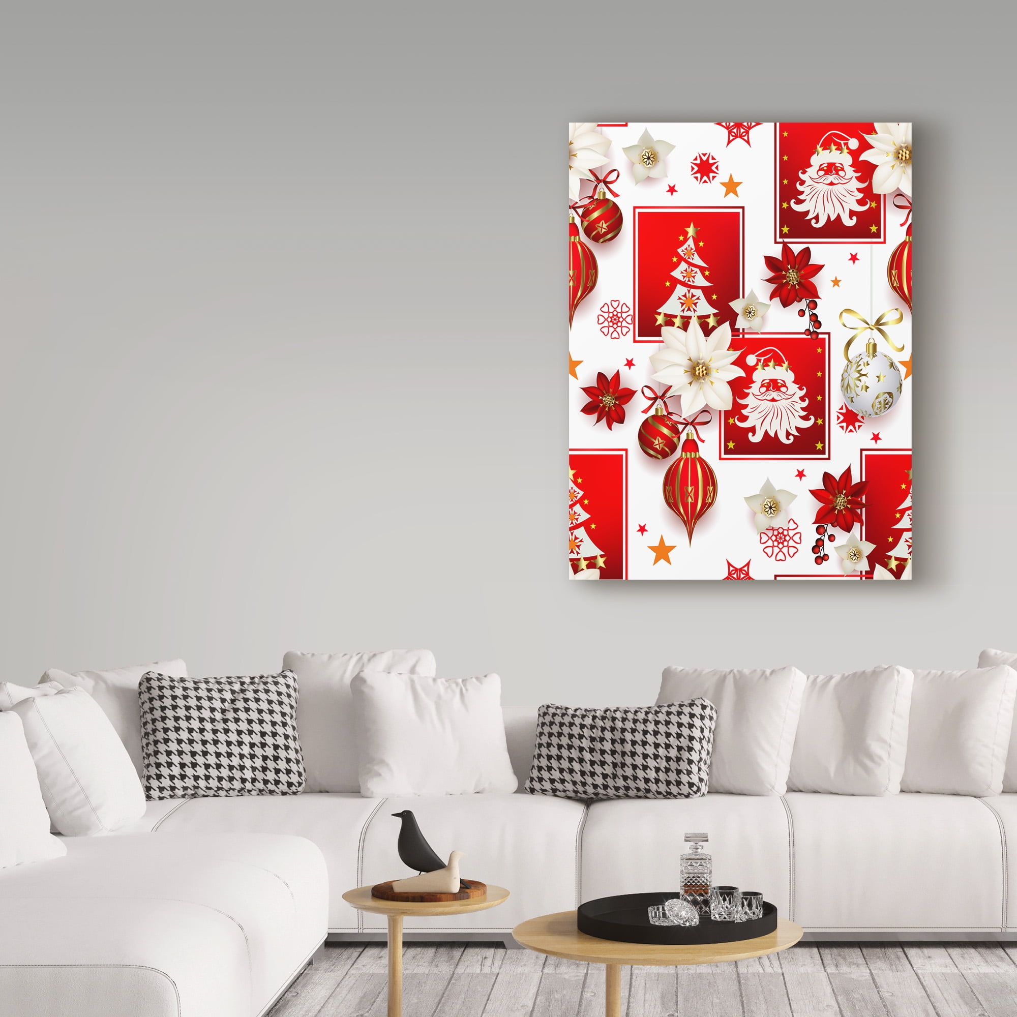 Trademark Fine Art 'Christmas Bright Composition 4' Canvas Art by Maria Rytova