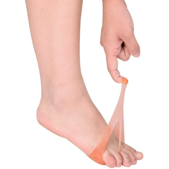 Metatarsal Pads for Women & Men Gel Cushions for Pain Calluses Bunions Corns Morton Neuromas Sesamoiditis Copper Infused Foot Pads for Ball of Foot Fit for Heels & Shoes (White, One Size)