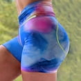 thumbnail image 4 of Gibobby Pantalones dama Pantalones cortos Casual Yoga Hip Fashion Lifting Mujer Pantalones estampados Fitness Yoga Pantalones(Multicolor， M), 4 of 5
