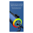 thumbnail image 4 of Microphone de Jeu Professionnel avec Support, Micro à Condensateur Filaire USB RVB pour PC Portable, Diffusion en Continu, Balado, Karaoké, 1 x Microphone, Noir, 4 of 8