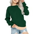 thumbnail image 2 of Mercatoo Fle𝐞ce Sweatshirt for Teen Girls Winter Warm Sherp𝐚 Lined Cotton Crewneck Pullover Ho𝐨dies Unisex 2025 Casual Clothes, 2 of 7
