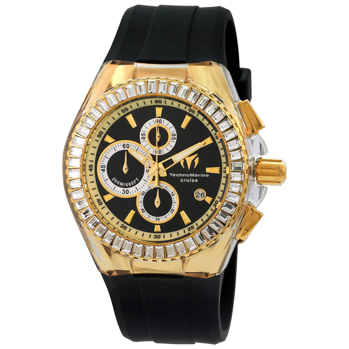 Technomarine UF6 Chronograph Quartz Rose Gold Dial Men display picture 1