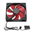 thumbnail image 1 of Cooling Fan, 12V 0.4A 161g Weight 1200 RPM Speed Cooling Fan 12V  For PC, 1 of 8