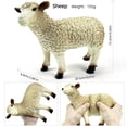 thumbnail image 3 of Figuras de acción de animales de granja de algodón suave, modelo de vaca, caballo, cerdo, gallina, gato, perro, burro salvaje, koala, regalos educativos de Navidad para niños, 3 of 5