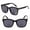 Jet/Jet 1.50, variant on "The Jet Setter" 2 Pair of Women's Fashion Bifocal Reading Sunglasses - Black/Tortoise - 1.50