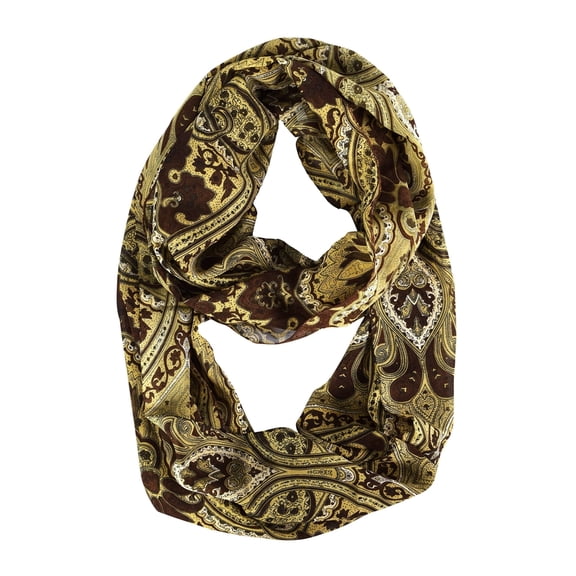 Vintage Womens Bohemian Design Infinity Loop Scarves