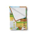 thumbnail image 2 of Video Games Soft Flannel Fleece Blanket, Cartoon Retro Computer Graphic Kids Western Design Box Cloud Fun Adventure 90's, Cozy Plush for Indoor and Outdoor Use, 70" x 90", Multicolor, by Ambesonne, 2 of 6