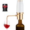 thumbnail image 1 of Vertedor eléctrico de vino BLUBYEES con tapón recargable por USB, 1 of 8