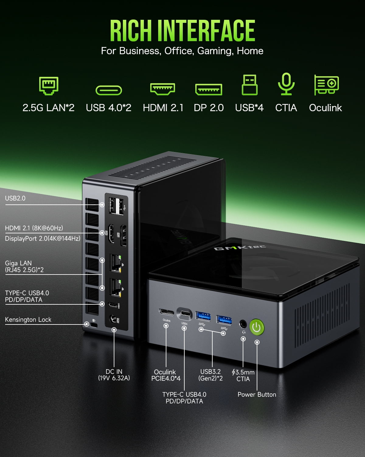 ミニPC GMKtec Nucbox M7 Pro 32GB+1TB Win11 GMKtec Mini Gaming PC