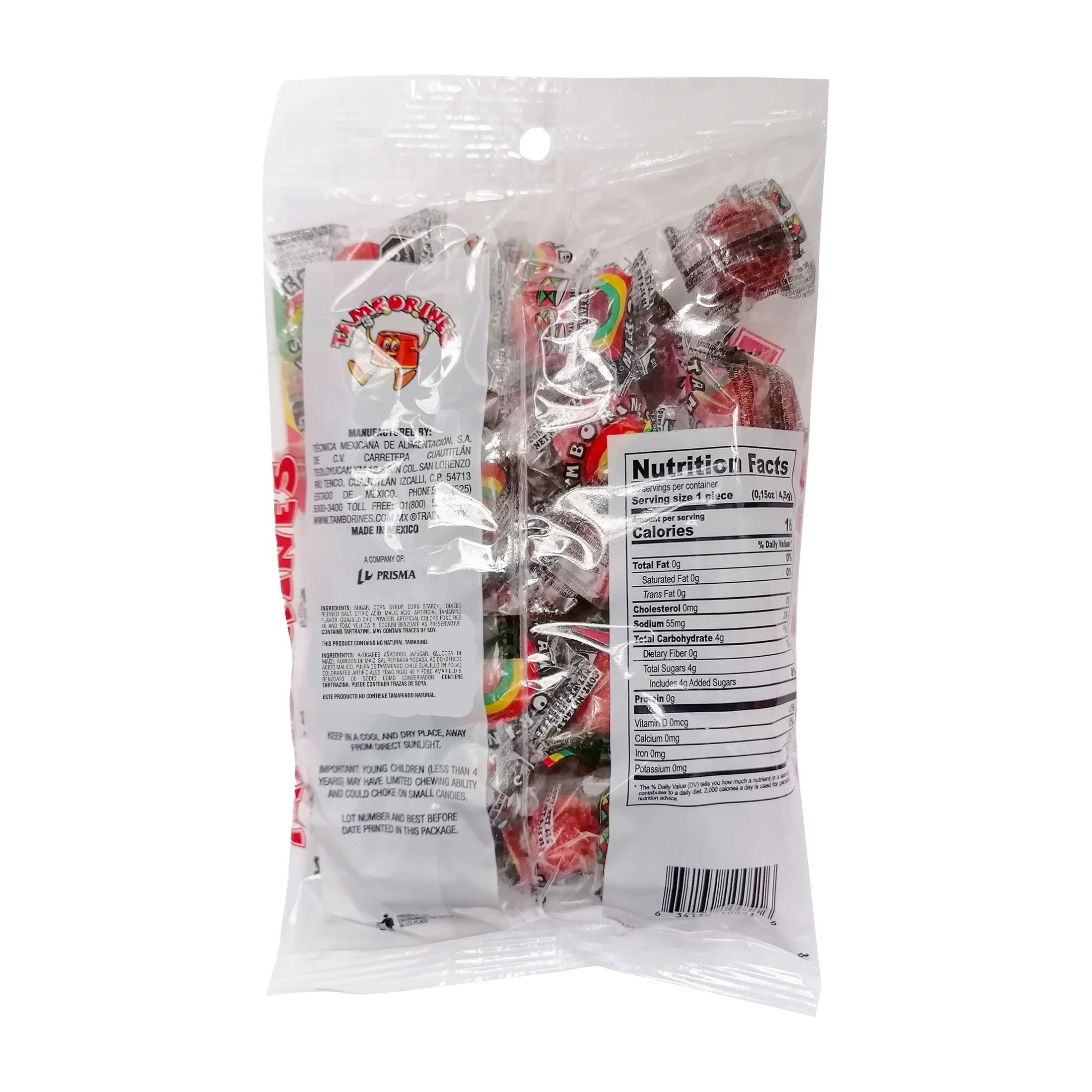 Tamborines Tamarind Flavor Candy, 30 Count