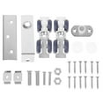 thumbnail image 1 of Miangastore Rouleau de Rail de Porte Argent 1 Pce 3.6x1.9in, 1 of 8