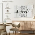 thumbnail image 5 of Elephant Stock Home Sweet Home Typography Vi Wall Sign Wall Art - Horizontal Canvas Wall Art - Living Room Wall Decor - Wall Signs Canvas - Beige And Gray Decor - 45" x 30", 5 of 8