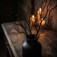 thumbnail image 5 of Miwamany 10pc Halloween Artificial Branches, Black Bare Twigs for Vase Fillers, Home Table Mantel Scary House Decor, Spooky Creepy Tree Stems (5.9in), 5 of 7