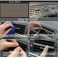 thumbnail image 5 of 27 Pcs Diamond Car Interior Accessories Set for Women, Include 15 Inch Steering Wheel Covers, Bling License Plate Frame, Bling Phone Holder, Bling Car Coasters, Multicolor, 5 of 16