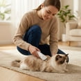 thumbnail image 5 of Pet Grooming Clippers, Rechargeable Dog Cat Hair Trimmer With 4 Replacement Blades, 1 Set Pet Hair Cutting Kit For Dogs Cats (White), 5 of 5