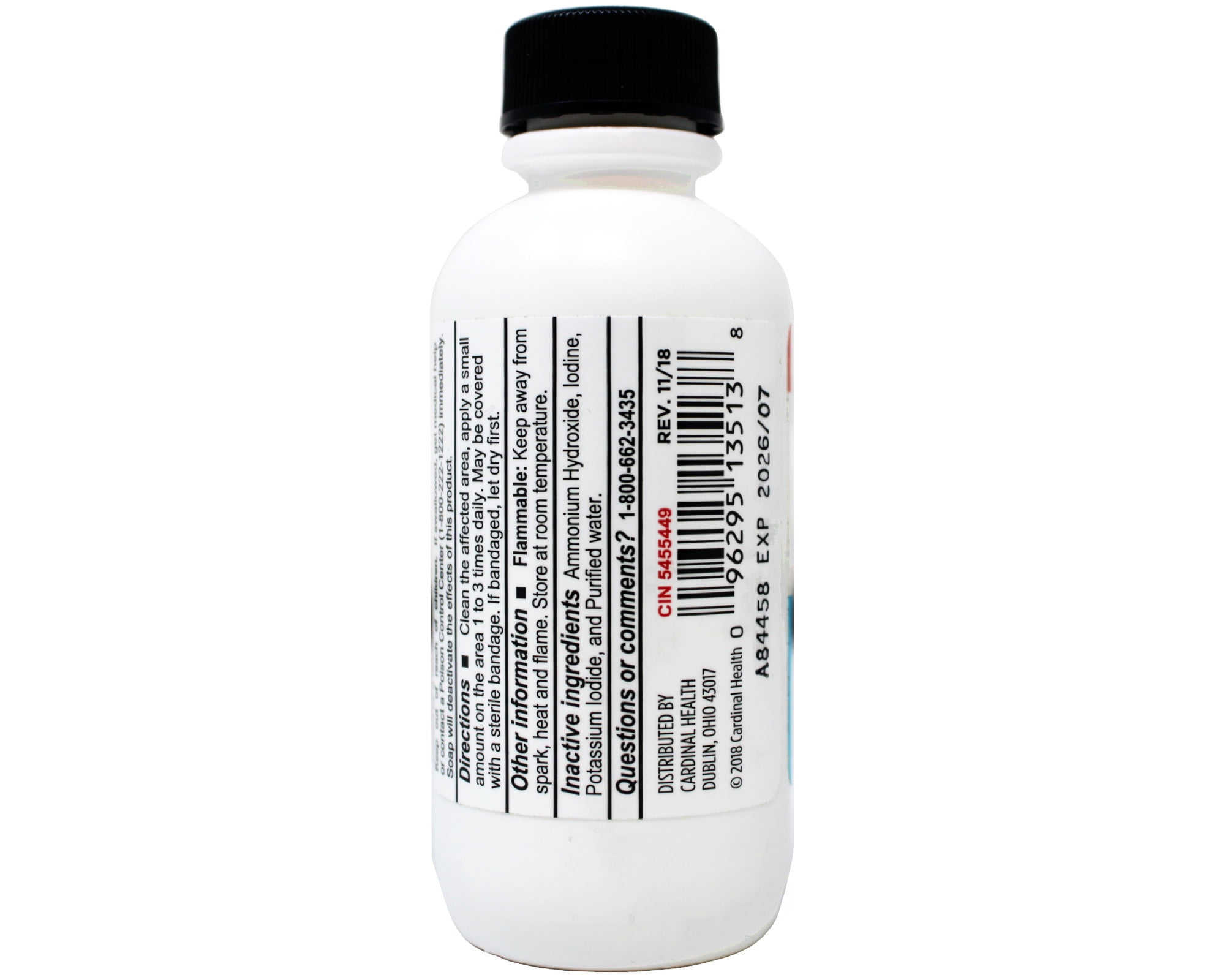 3 Pack - Leader Decolorized Iodine First Aid Antiseptic 2 fl oz