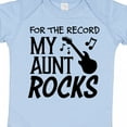 thumbnail image 4 of Inktastic For the Record, My Aunt Rocks Boys or Girls Baby Bodysuit, 4 of 5