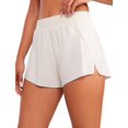 thumbnail image 1 of Shorts CRZ YOGA V con Corte Alto y Secado Rápido Blanco Lechoso XL, 1 of 4