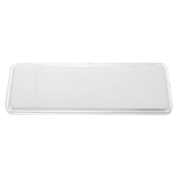 Caja de monedas conmemorativa, estuche portátil para guardar monedas, estuche de plástico para monedas, organizador de monedas de escritorio multifunción, soporte de plástico para monedas