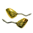 thumbnail image 4 of GFHFHITJ Skull Skeleton Hand Claw Side Mirrors Rearview Mirrors for Motorcycle with 8Mm 10Mm Thread Bolts, Left & Right(Red), 4 of 4