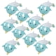 thumbnail image 5 of EeaseMX 10 globos de aluminio con forma de narval, adorables adornos para fiestas de cumpleaños (azules), 5 of 8