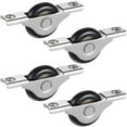 thumbnail image 1 of MasteelfCA 4 Pcs Rouleau de Porte de Placard Coulissant Matériel de Porte d'Armoire Roue de Remplacement, 1 of 9