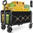 thumbnail image 1 of Carrito plegable tipo wagon micieitie 160 kg portátil negro, 1 of 9