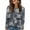 Gray_#05, variant on Nokdvo Women Sweatshirt Fall Winter Plaid Round Neck Pullover Long Sleeve Casual Loose Fit Tops,Beige XL