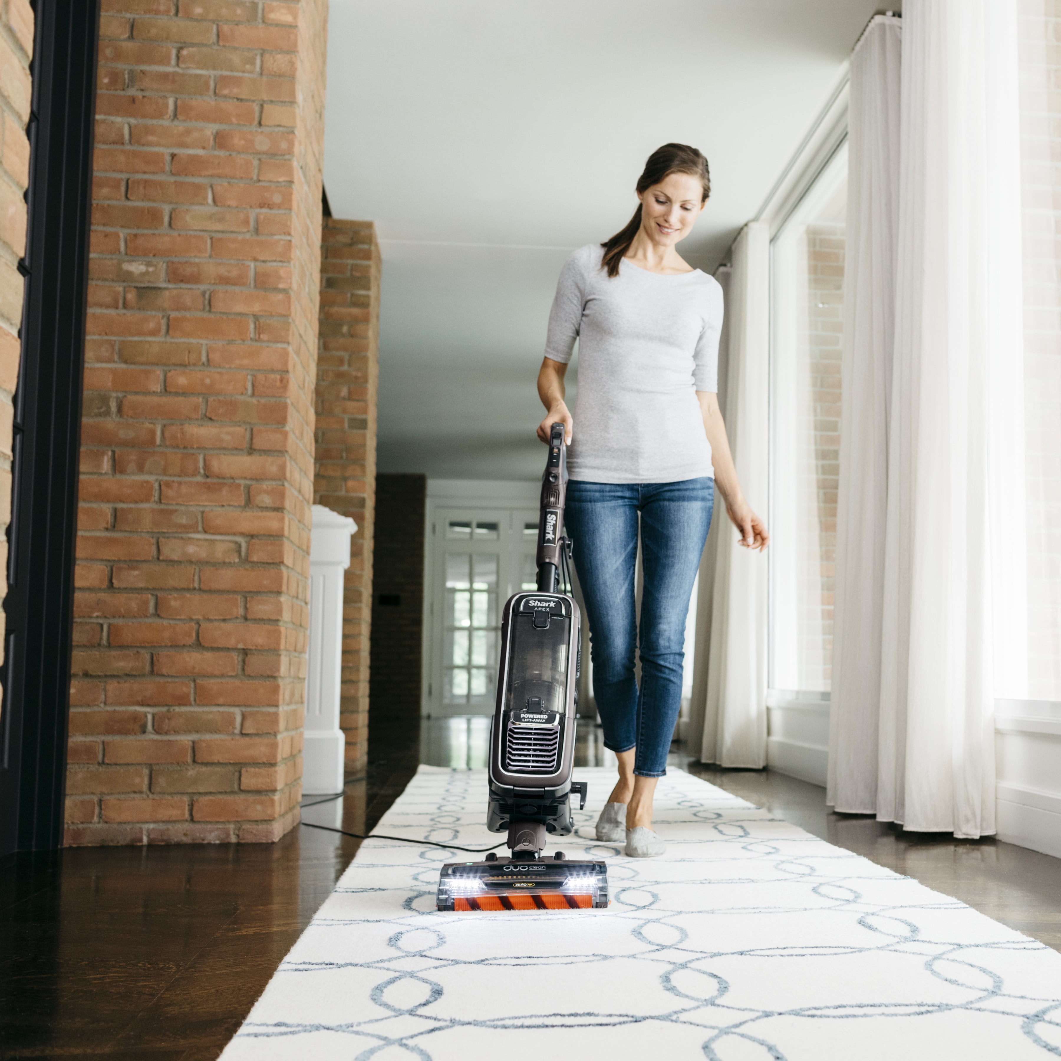 Shark Apex Upright Vacuum AZ1002 with Powered Lift Away DuoClean XL Capicity New Cleaner Walmart