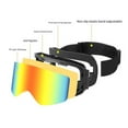 thumbnail image 3 of Big Ski Snowboard Goggles Women Men Skiing Eyewear Mask UV 400 Snow Protection Over Glasses Adult Double Anti-Fog Cylindrical, 3 of 16