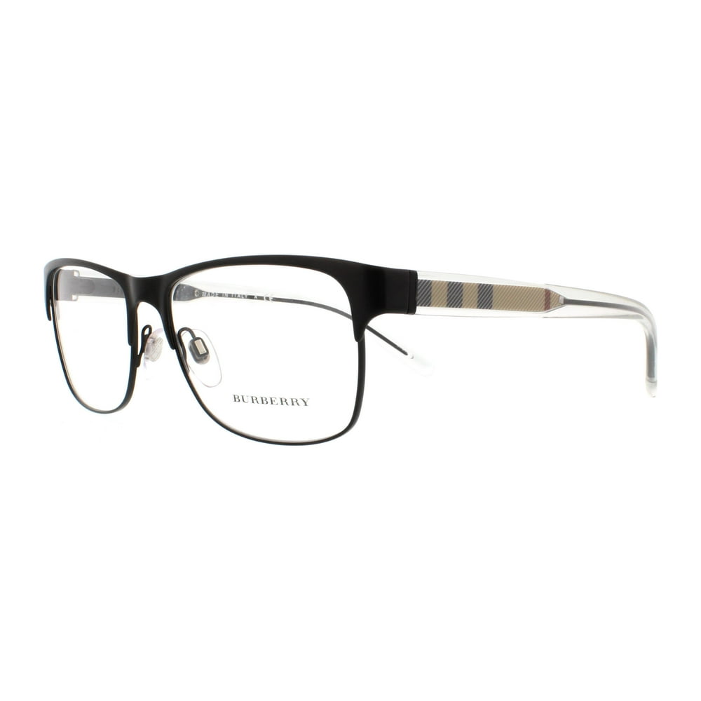 BURBERRY Eyeglasses BE 1289 1007 Matte Black 55MM